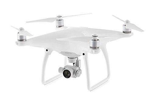 The popular DJI Phantom 4 Quadcopter Drone