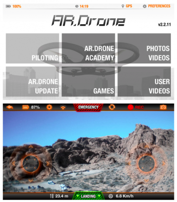 AR.Drone AR.FreeFlight