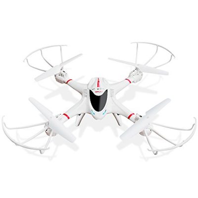 DBPOWER-MJX-X400W-FPV-Drone-with-Wifi-Camera-Live-Video-Headless-Mode-24GHz-4-Chanel-6-Axis-Gyro-RTF-RC-Quadcopter-Compatible-with-3D-VR-Headset-0