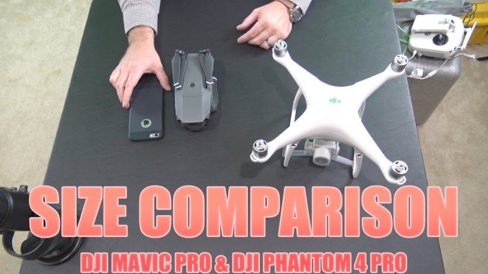 DJI Mavic size vs Apple iPhone vs DJI Phantom