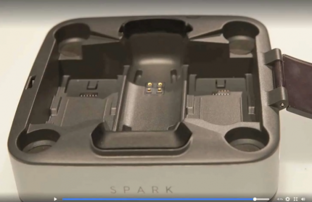 The DJI Spark Docking station